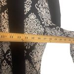 Ruff Hewn Ruff Hewn Women Medium Petite Black White Jacquard Long Sleeve Sweater Photo 6