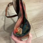 Patricia Nash  Vienna Satchel Brown Leather Floral Shoulder Tote Handbag Purse Photo 8