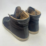 Frye  Dylan Calf Hair High Top Sneakers Black Size‎ US 6.5 Photo 7