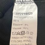 SheIn  Women's Black Butterfly Chain Front Rib Knit Cutout Long Sleeve Crop Top 2 Photo 4