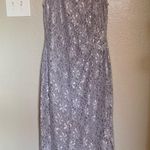 Connected Apparel Sparkly silver maxi dress Photo 0