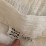 White Button Up Flowy Skirt Size XS Photo 4