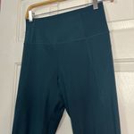 Girlfriend Collective  Deep Dark Green Leggings Stretch High Rise Compressive M Photo 2