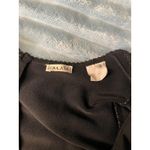 Alaia Black Long Sleeve Square Neck Pleated Skirt Dress Size S Photo 2