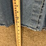 Christmas Button Down Large Denim Vintage Contrasting Collar Chambray Embroidery Blue Photo 10