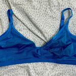 Savagexfenty Savage Fenty Blue Metallic Sparkly Bralette L Photo 0