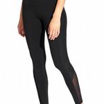 Athleta Black High Rise Mesh Tux Tight Yoga Fitness Pant #456741 Photo 0