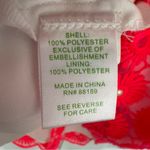 Lilly Pulitzer  Fiesta Pink Floral Lace Pearl Bead Pinwheel Mini Dress Sleeveless Photo 10