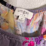 Umgee  Purple Floral Romper Elastic Small Photo 1