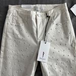 Skinny Girl  High Rise Skinny Ankle Jeans Size 27/4 Fritzo Studded NWT $129.50 Photo 2