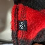 Treasure & Bond Buffalo check plaid hooded zip up cape with pockets Photo 7