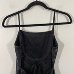 Urban Outfitters  Women's Black Textured Snakeskin Backless Mini Dress Size S Photo 4