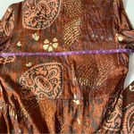 Free People  Boho Rust Multicolor “Eye of the Tiger” Duster Jacket Size XS NWT Photo 5