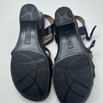 Natural Soul  Rory Black Strappy Gladiator Sandals Size 7.5M Photo 6