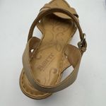 Born Shoes Sandals Heels Platform Ankle Strap Women Size 9M Brown Leather Photo 8