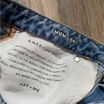 American Eagle  Outfitters Comfort Stretch Distressed Blue High Rise Mom Jeans 10 Photo 3
