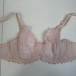 Bali  38D Lace Desire Embroidered Underwire Bra No-Slip Straps Semi Sheer 3314 Photo 9