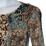 Alberto Makali Vintage Y2K Crinkle Scoop Neck Blouse Size S Photo 12