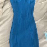 Missguided Blue Bodycon Dress Photo 0