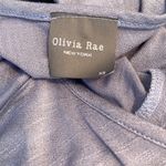 Olivia Rae  Blue Short Sleeve Dress Photo 3