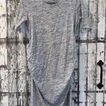 Old Navy  maternity gray midi bodycon dress Photo 0