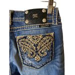 Miss Me  Jeans Medium Wash Low Rise Boot Cut Studs/Gems‎ Size 28 Photo 10
