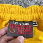 Big Bud Press Women’s Western Calvary Pants Pin Tuck Retro in Golden Yellow XL Photo 9