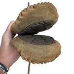 UGG  Dakota Brown Suede Sheepskin Moccasin Slippers Women’s Size 6 Fuzzy Cozy Photo 8