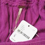 Free People NWT Extratropical Maxi in Dark Pink Crinkled Halter Dress S Photo 8