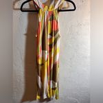 Trina Turk  Multicolor Patterned Dress retro neon summer party evening resortwear Photo 5