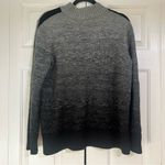 Athleta  Sunset Merino Wool Grey Ombre Sweater Mock Turtleneck Women's Large Photo 7