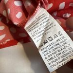 SheIn  Red & White Cami Short Dress Ruched Bust Sz S Small Women’s Photo 8