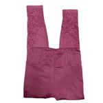 Calia by Carrie Calia seamless high waisted leggings star cutout design crimson trek size medium Photo 2