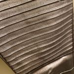 OoberSwank High Waisted Metallic Moto Leggings Pleated Panel Women XS New NWOT Silver Photo 1