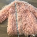 Vintage Northern Lights for Bloomingdales pink lambskin shearling coat Size 2 Photo 11
