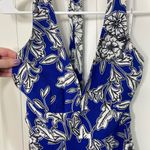 Bardot EUC  women’s Petra halter electric blue floral high low‎ sundress dress XS Photo 1