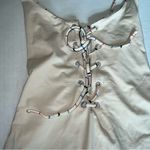 Madewell Tavik by Monahan Lace-Up One-Piece Swimsuit in Horizon Stripe xs Photo 12