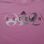 Adidas  climalite pink soccer t-shirt Photo 1