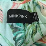 MINKPINK Women’s Sunshine Coast Light Blue Floral Print High-Low Dress Sz Small Photo 4