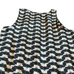 Cotelac Fun Print Fit N Flare Dress Sleeveless Shift Satin Bohemian Size 6 Women Gray Photo 7
