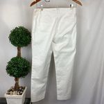 Valerie Stevens  White Print Ankle Length Pants 6 Photo 2