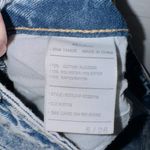 Kancan Women's Light Wash High Rise Heavily Distressed Ankle Length Mom Jean Blue Size undefined Photo 4