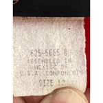 VTG 80s Damon II Red Sleeveless Button Down Sheath Dress Size 12 Made In Mexico Photo 9