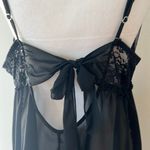 Black Chiffon Nighty Size XL Photo 4