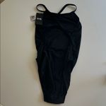 TYR Women's Solid Nylon Diamondfit Swimsuit, Black, Size 32, NWT Black Photo 3