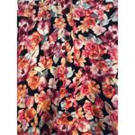 Lush Clothing New NWT LUSH XS Floral Mini Skirt Faux Front Buttons Skater A Line Roses Photo 1