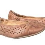 Report tannish brown ballet vika flats slip on cut out design women's 6 1/2 Tan Size 6.5 Photo 0
