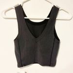 Lululemon  Ribbed Softstreme Cropped Tank Top Black Size 0 NEW Photo 5