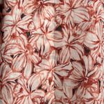 Ann Taylor Shirt Womens Medium Pink Floral Hibiscus Flower Tank Top Blouse Bloom Photo 4