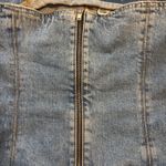 ZARA  Jean Strapless Top Photo 2